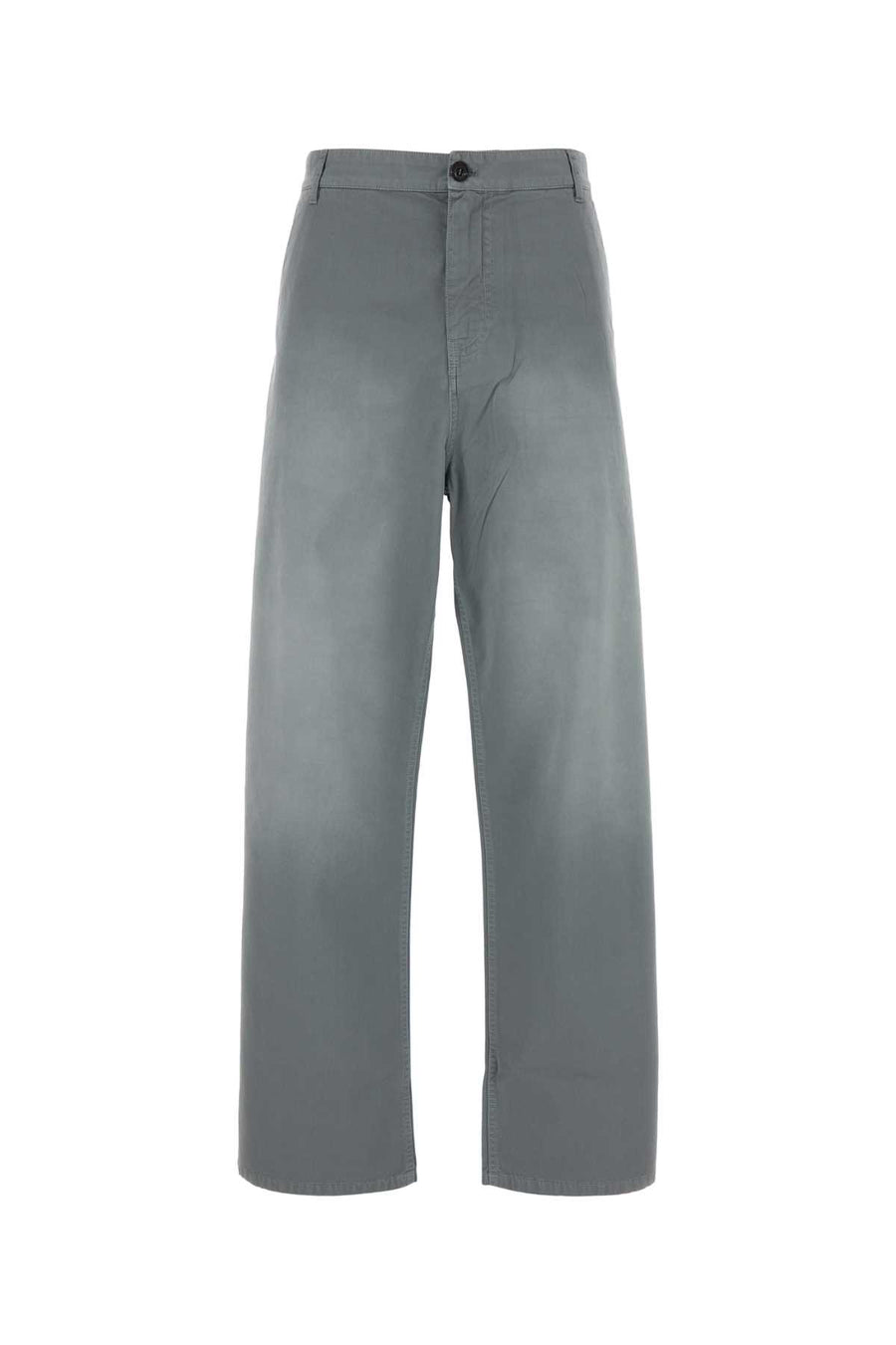 Miu Miu 100% Cotton trousers in gray