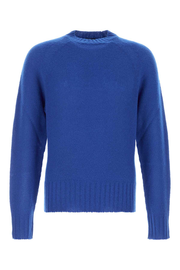 Tom Ford Brushed 100% Cashmere sweater in blue
