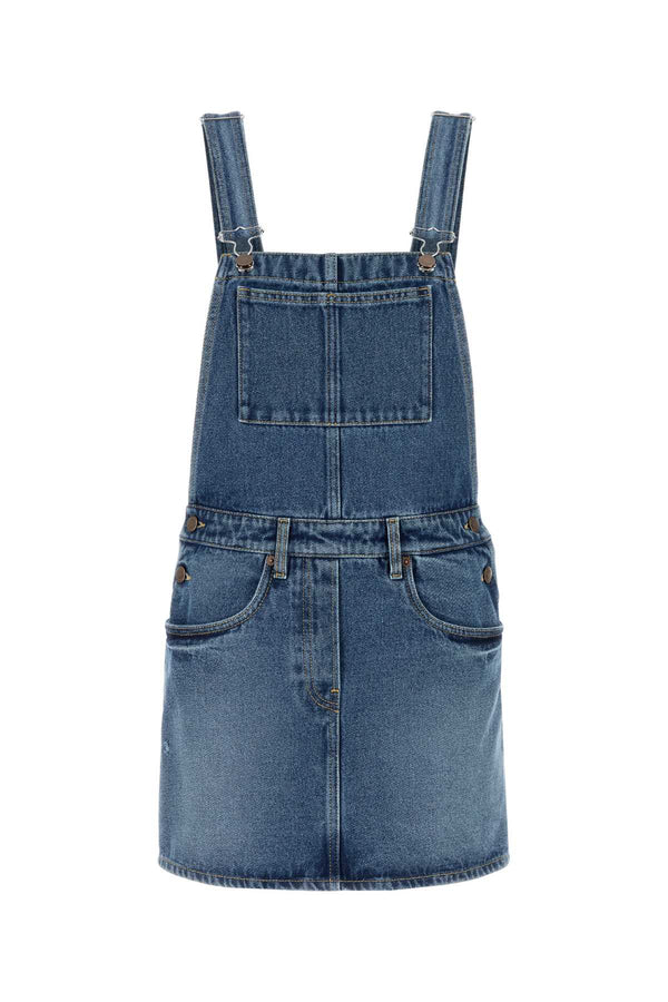 Prada 100% Cotton dress in blue