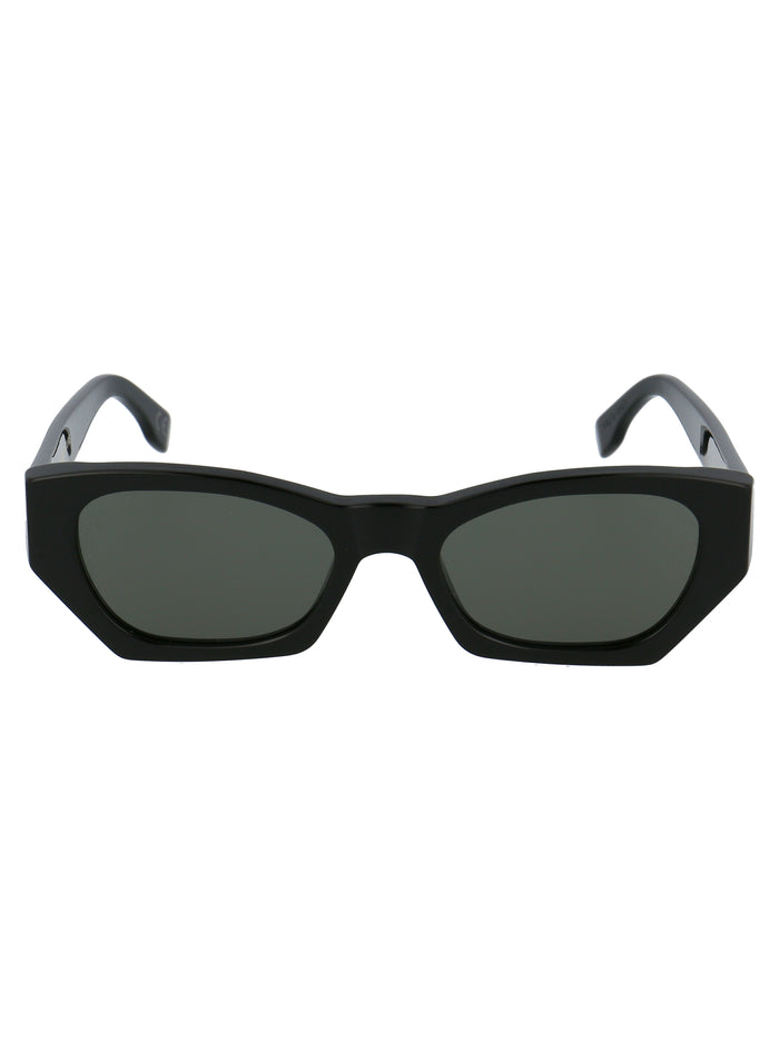 B3l Blk Black Acetate Sunglasses