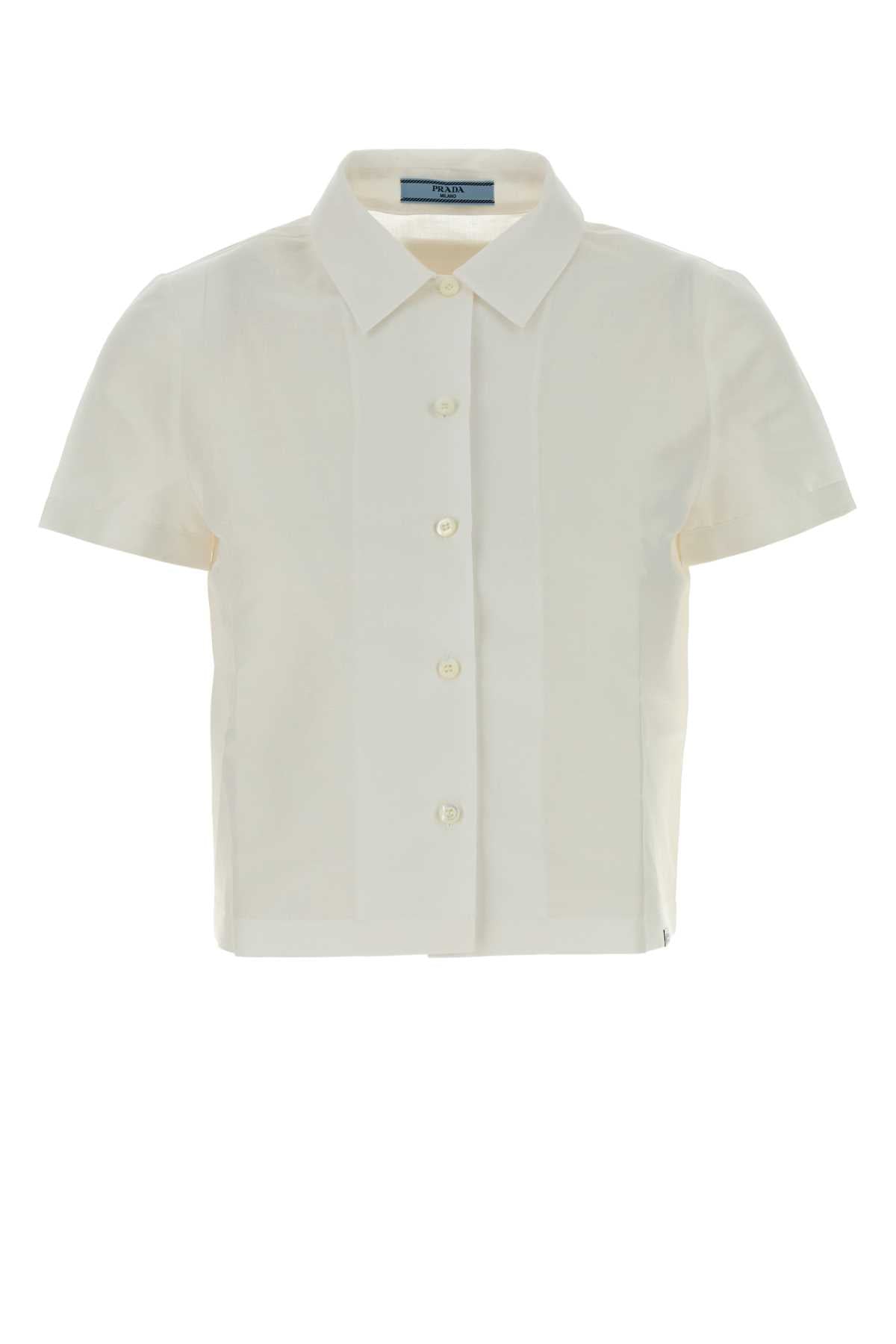 Bianco Exterior: Cotton Linen Camicie