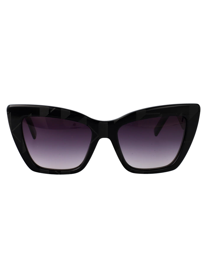 Kl6158s 1 Black Acetate Sunglasses