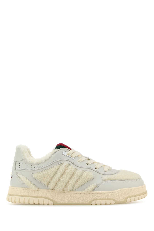 Gucci Exterior: 100% Leather sneaker in white