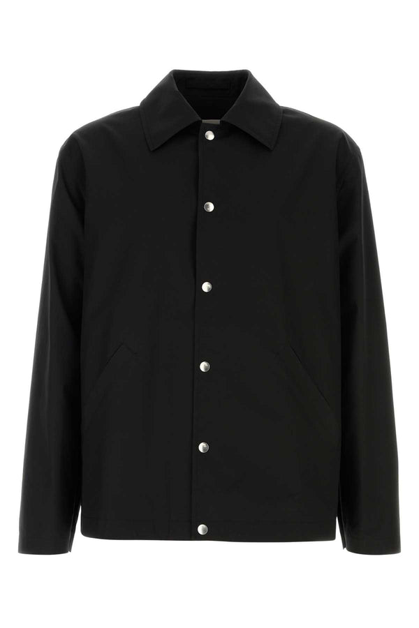 Jil Sander 100% Cotton; Lining: 100% Cotton jacket in black
