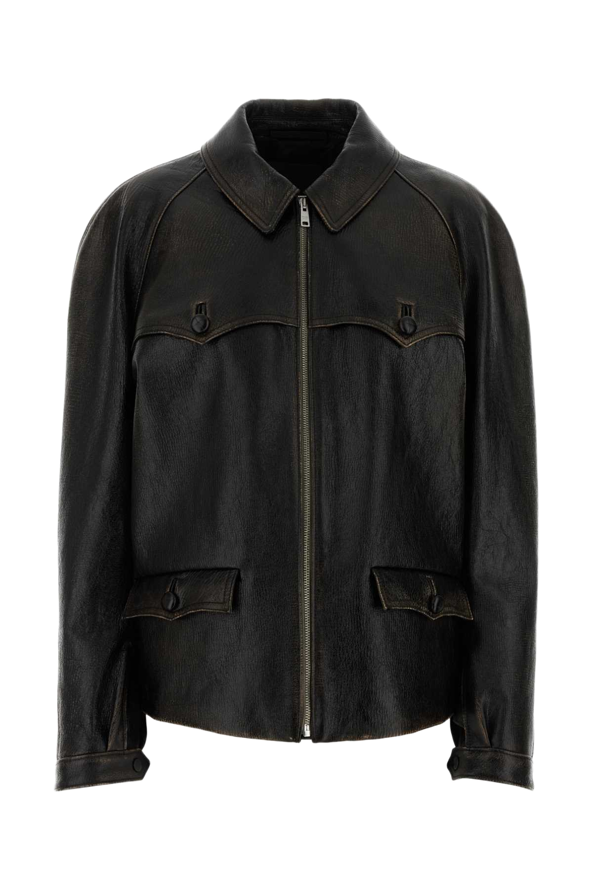 Black Leather Jacket Nero Giacche In Pelle
