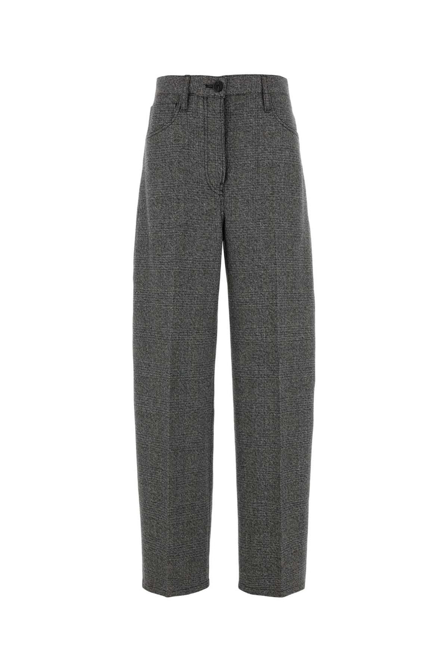 Prada 51% Cotton trousers in gray