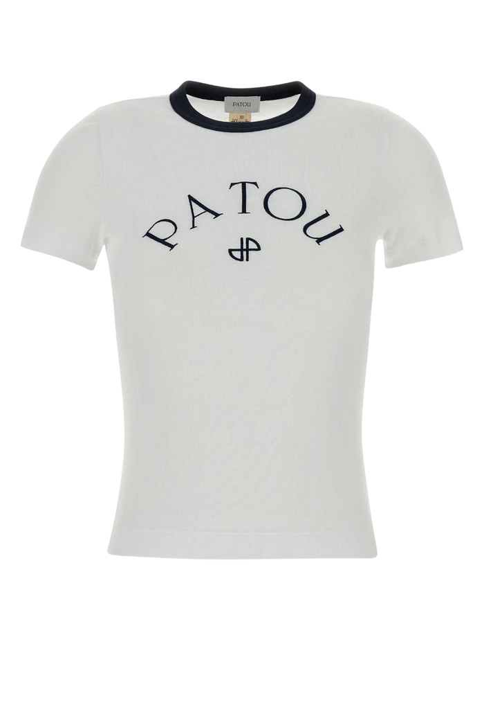 White Cotton T-Shirt Exterior
