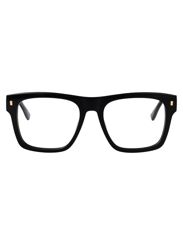 D2 0037 Black Gold Acetate Optical