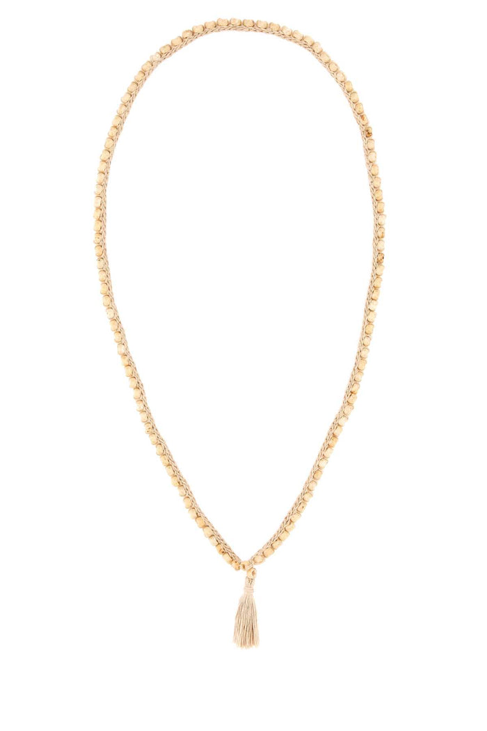 Embellished Crochet Necklace 0300 Exterior: Cotton Collane