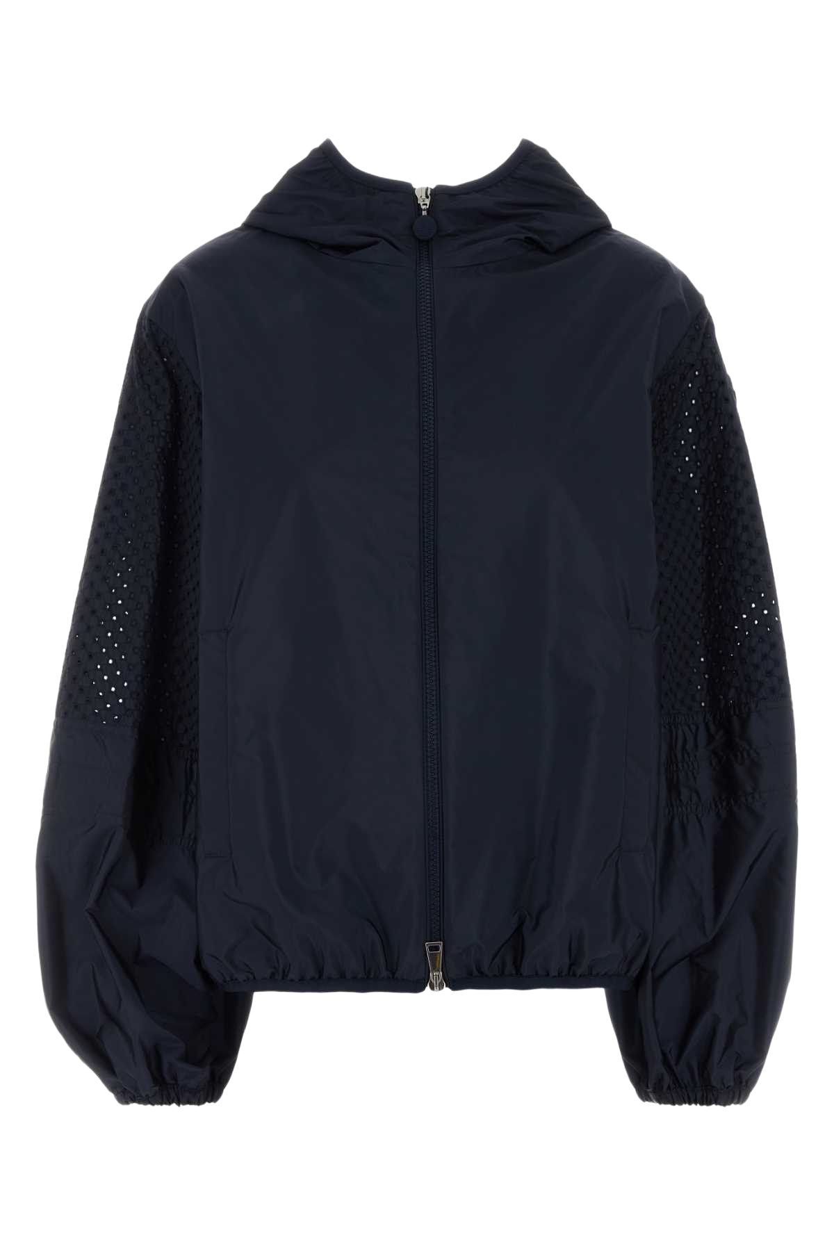 Navy Blue Nylon Zelkova Jacket 742 Giubbini