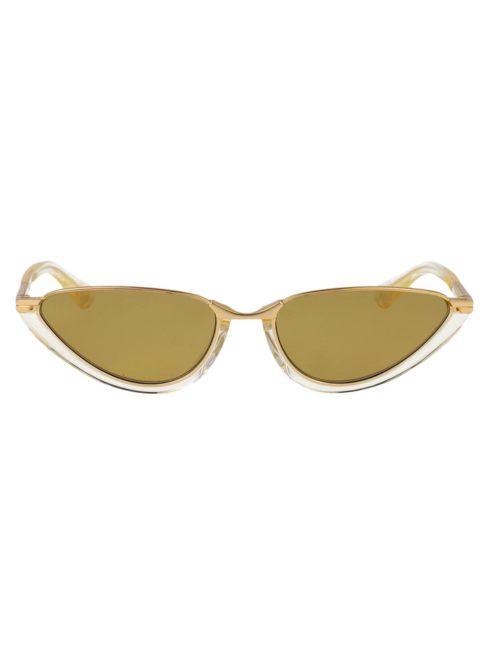 Bv1346s Yellow-yellow-brown Acetate Sunglasses