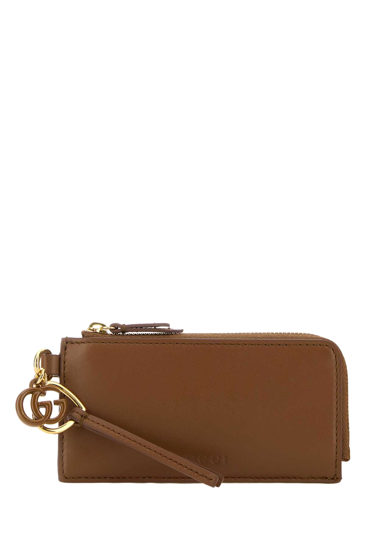 Caramel Leather Card Holder Sundialsundial Portafogli