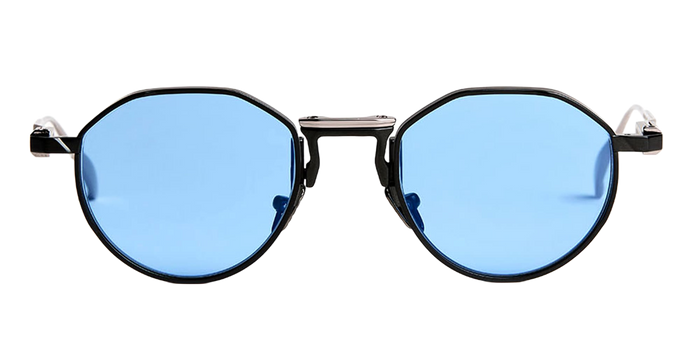 Apex 01 - C1 Gunmetal Blue Lens Nd Titanium Sunglasses
