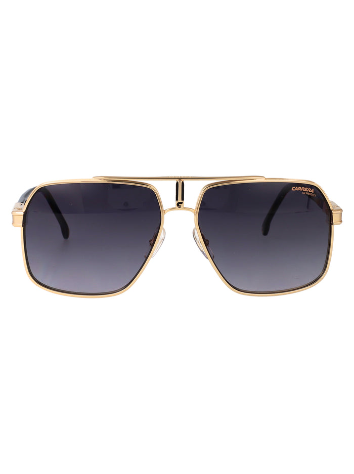 Carrera 1055-S 2m2 Black Gold Metal Sunglasses