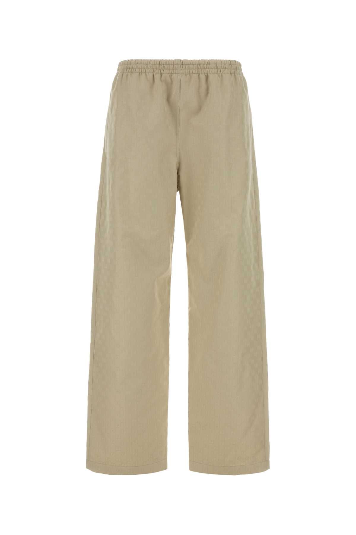 Ecru Exterior: Cotton Pantaloni