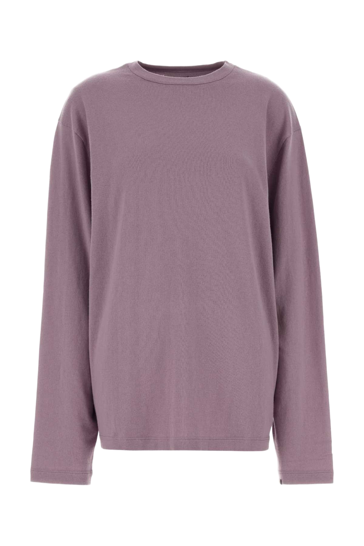 Lilac Cotton Blend Rock T-Shirt Lila Exterior: Cashmere