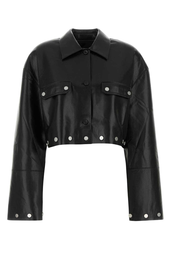 Nanushka 100% Polyester jacket in black