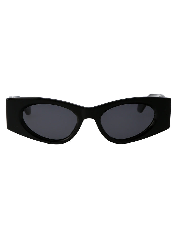 001 Black Grey Acetate Sunglasses