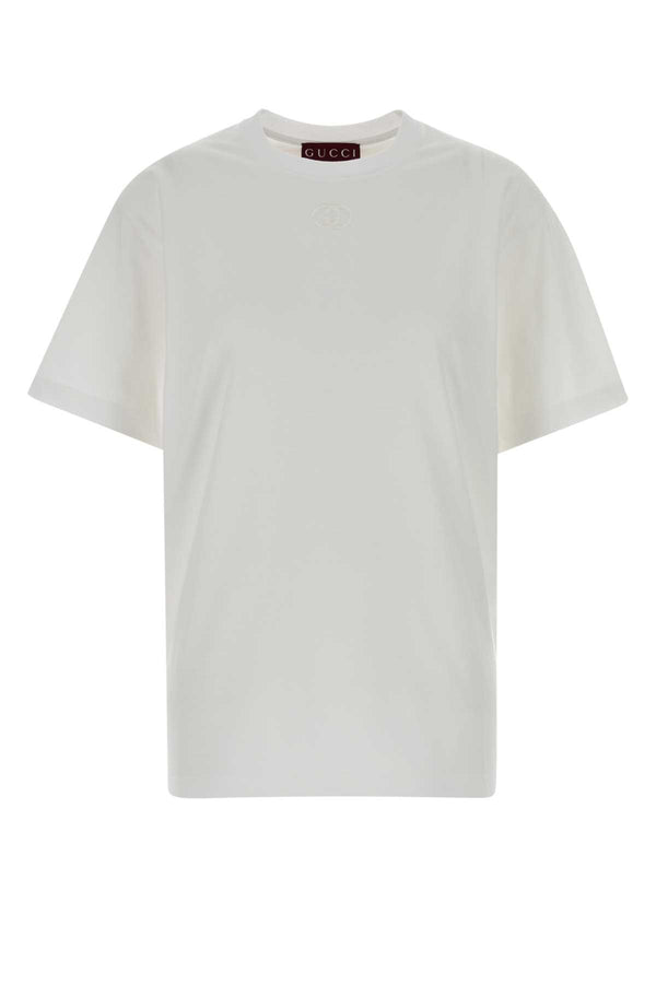 Gucci Ancora 100% Cotton t-shirt in white