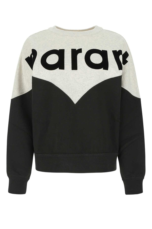 Isabel Marant Etoile 88% cotton sweatshirt in black
