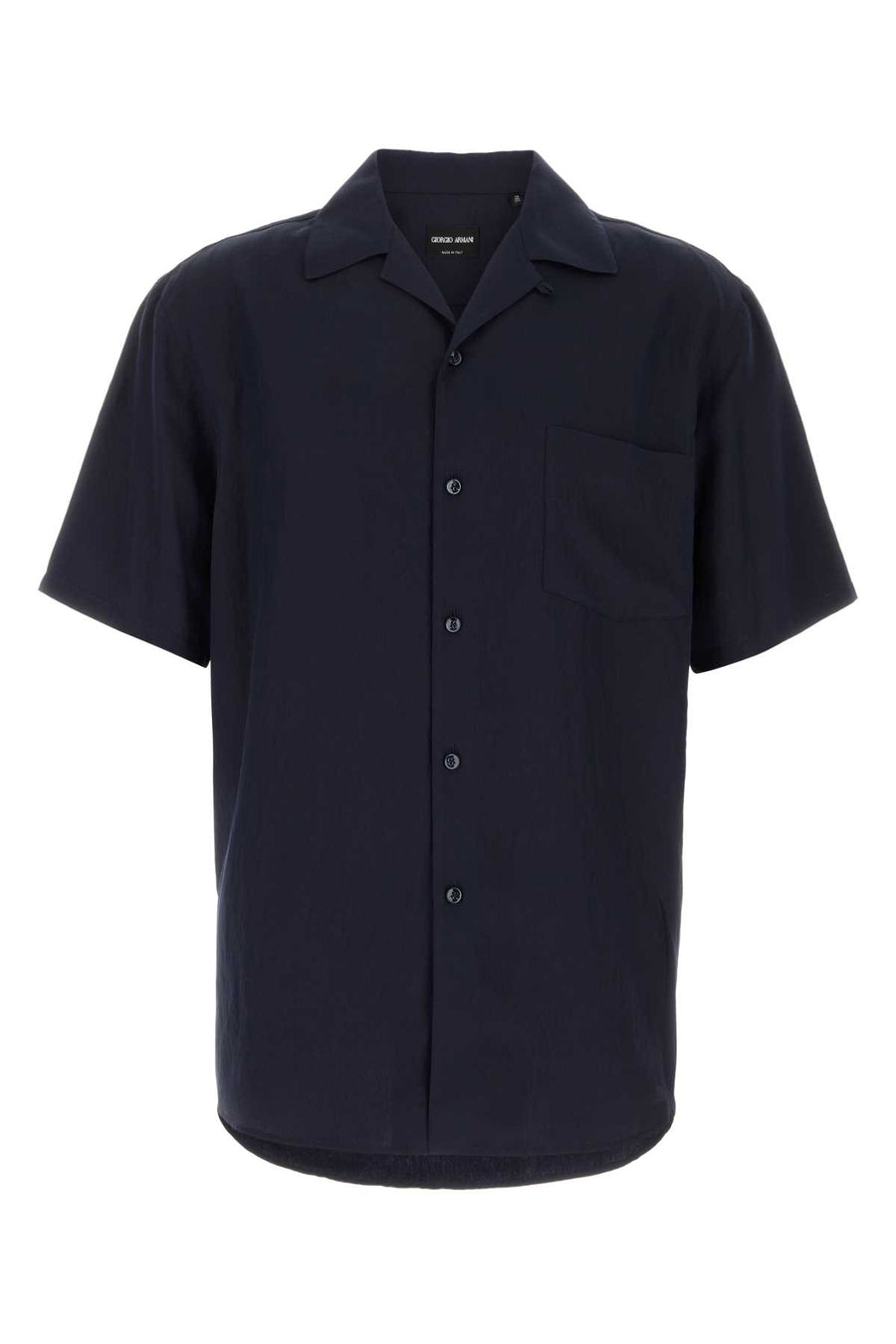 Giorgio Armani 87% Viscose shirt in navy