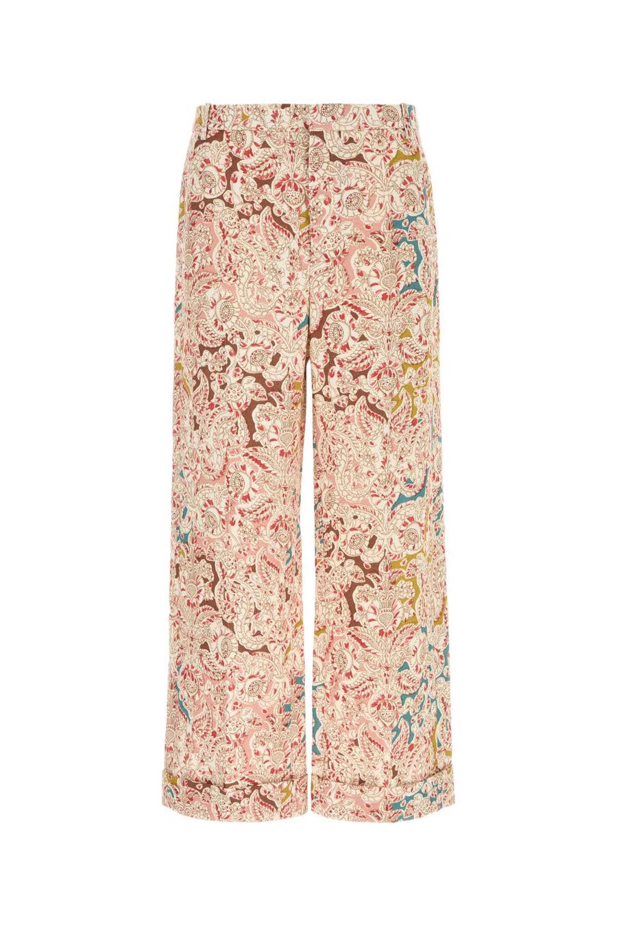 Valentino Garavani Voyage 100% Hemp trousers in multicolor