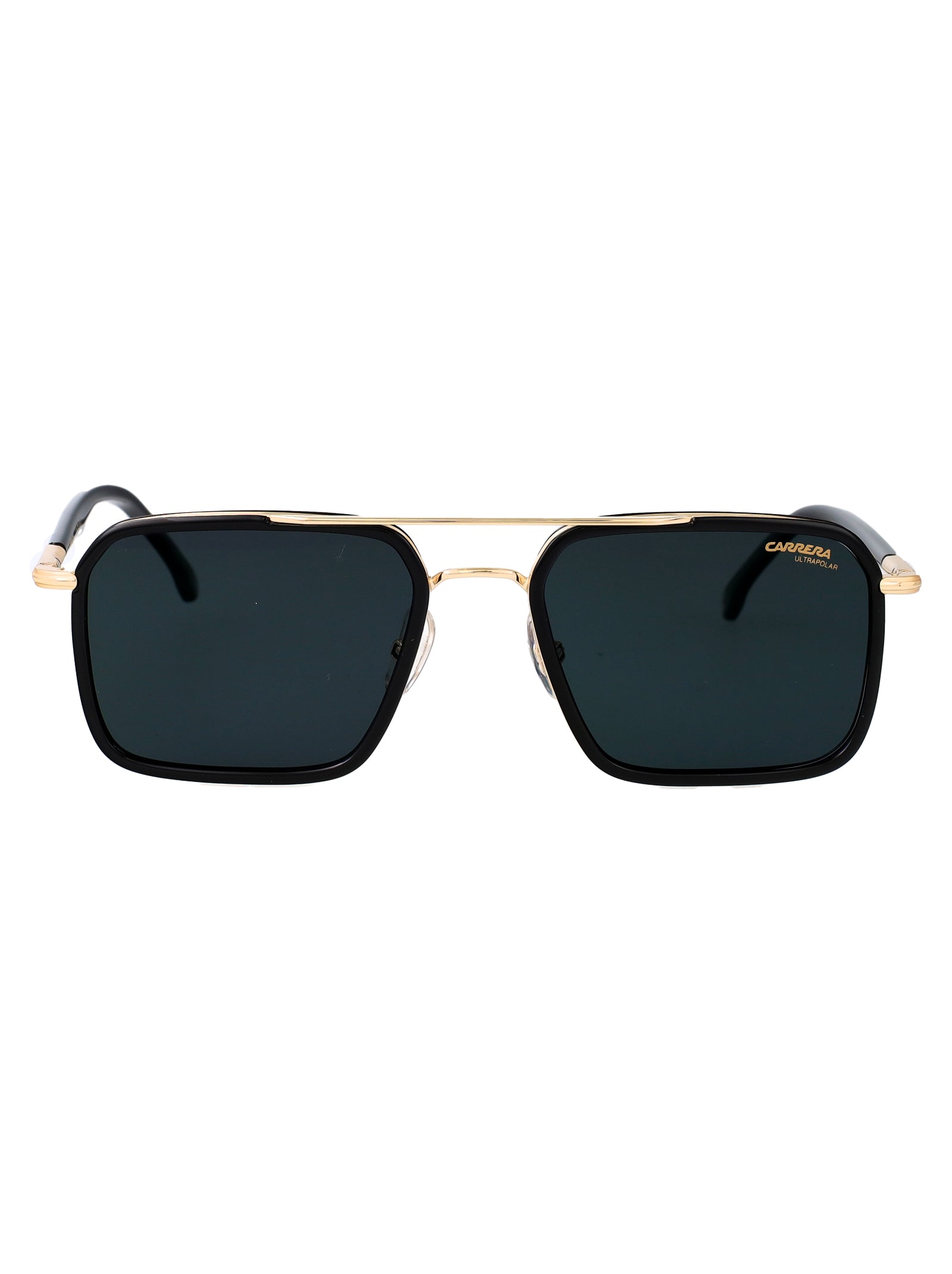 Carrera 362-S 2m2 Black Gold Stainless Steel Sunglasses