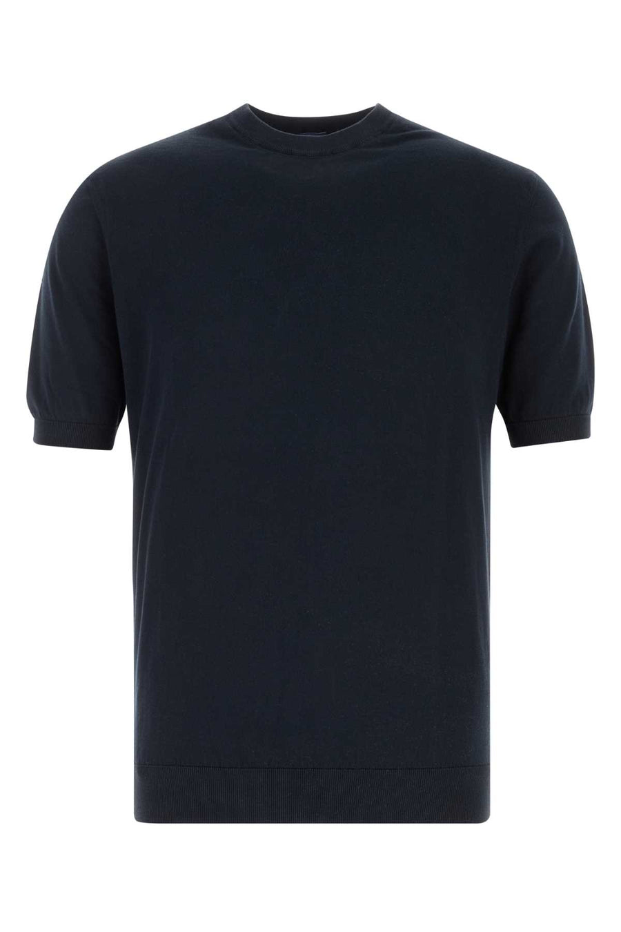 Fedeli 100% Cotton sweater in navy