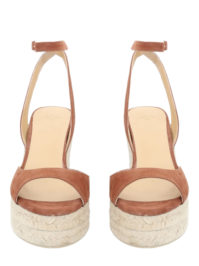 Sandal Brook-8ed-007 Brown Wedges
