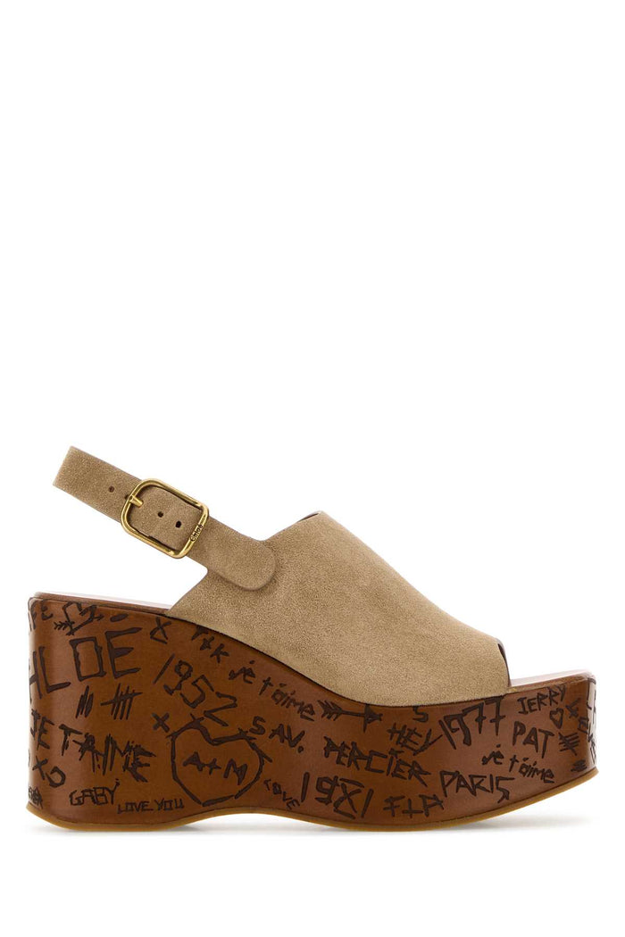 Beige Sandali