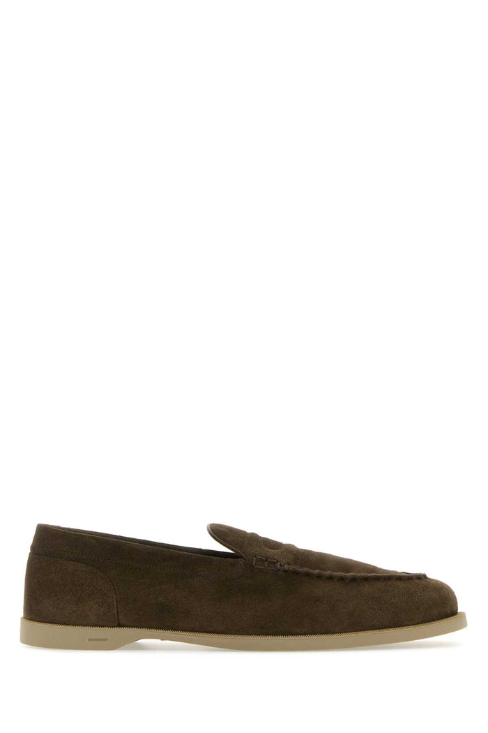 Mud Suede Pace Loafers 5k Leather Mocassini
