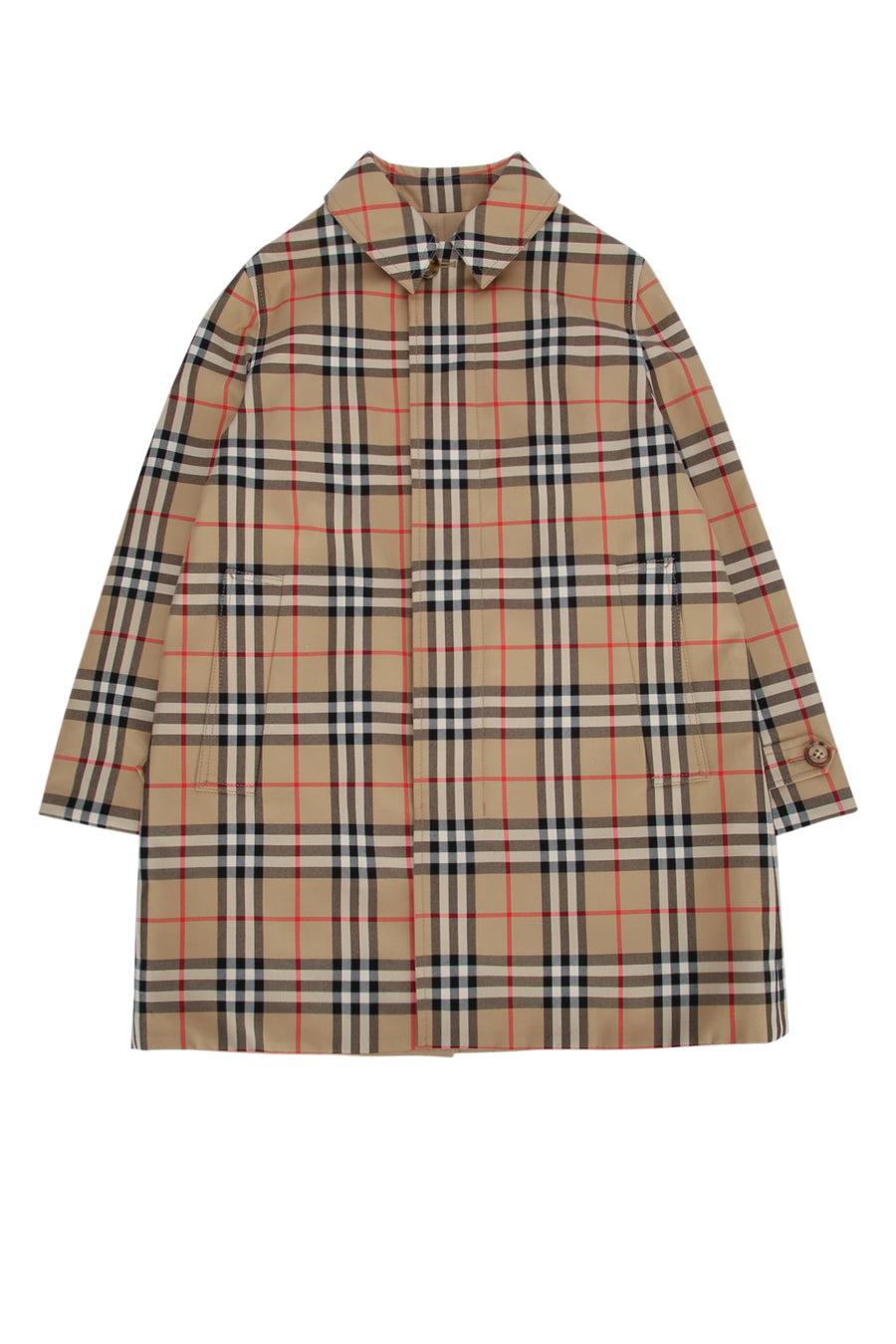 Burberry Jr Braxton 100% Cotton jacket in beige