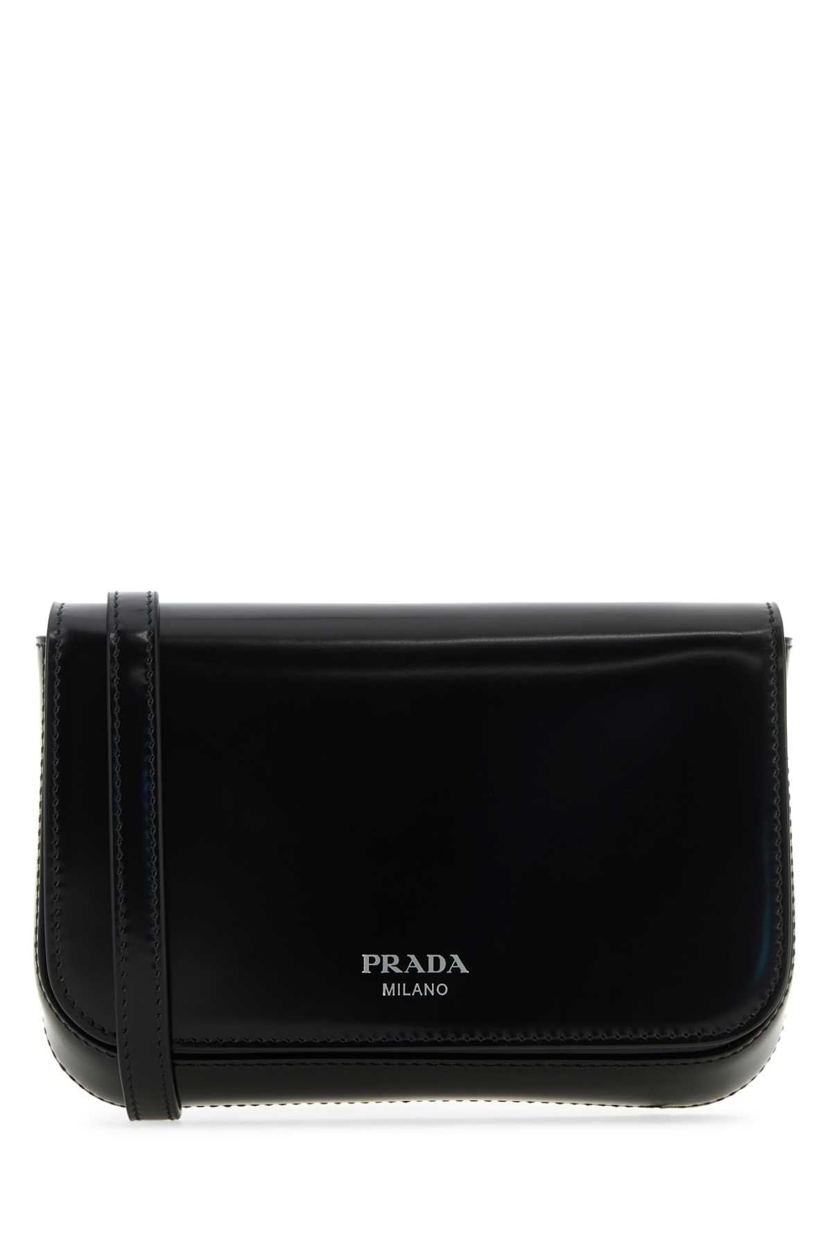 Black Leather Crossbody Bag Nero Vitello Borse A Tracolla