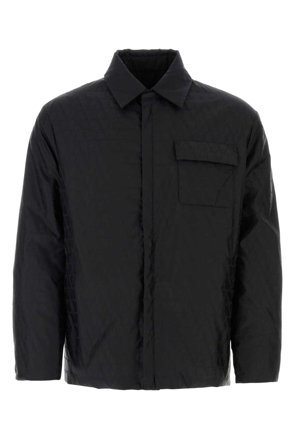 Valentino Garavani Exterior: 100% Nylon shirt in black
