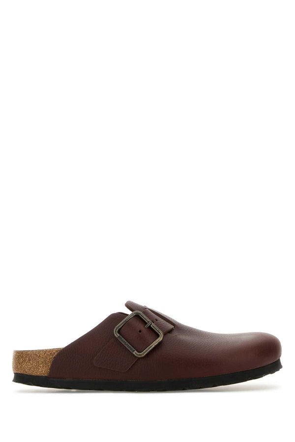 Birkenstock Vintage Exterior: 100% Leather clog in brown