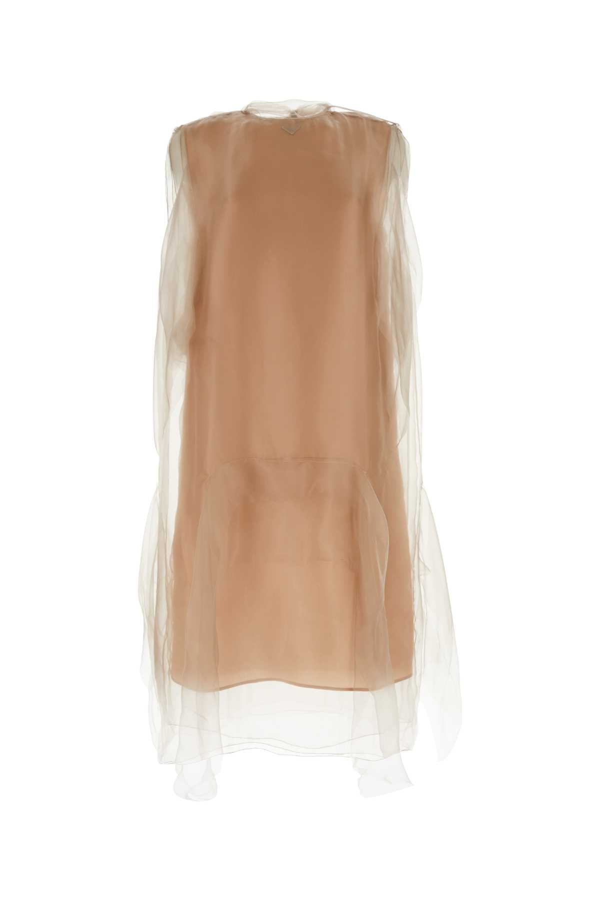 Powder Pink Voile Dress Phard Se-pl-trochus Niloticus Abiti