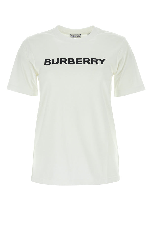 Burberry 100% cotton t-shirt in white