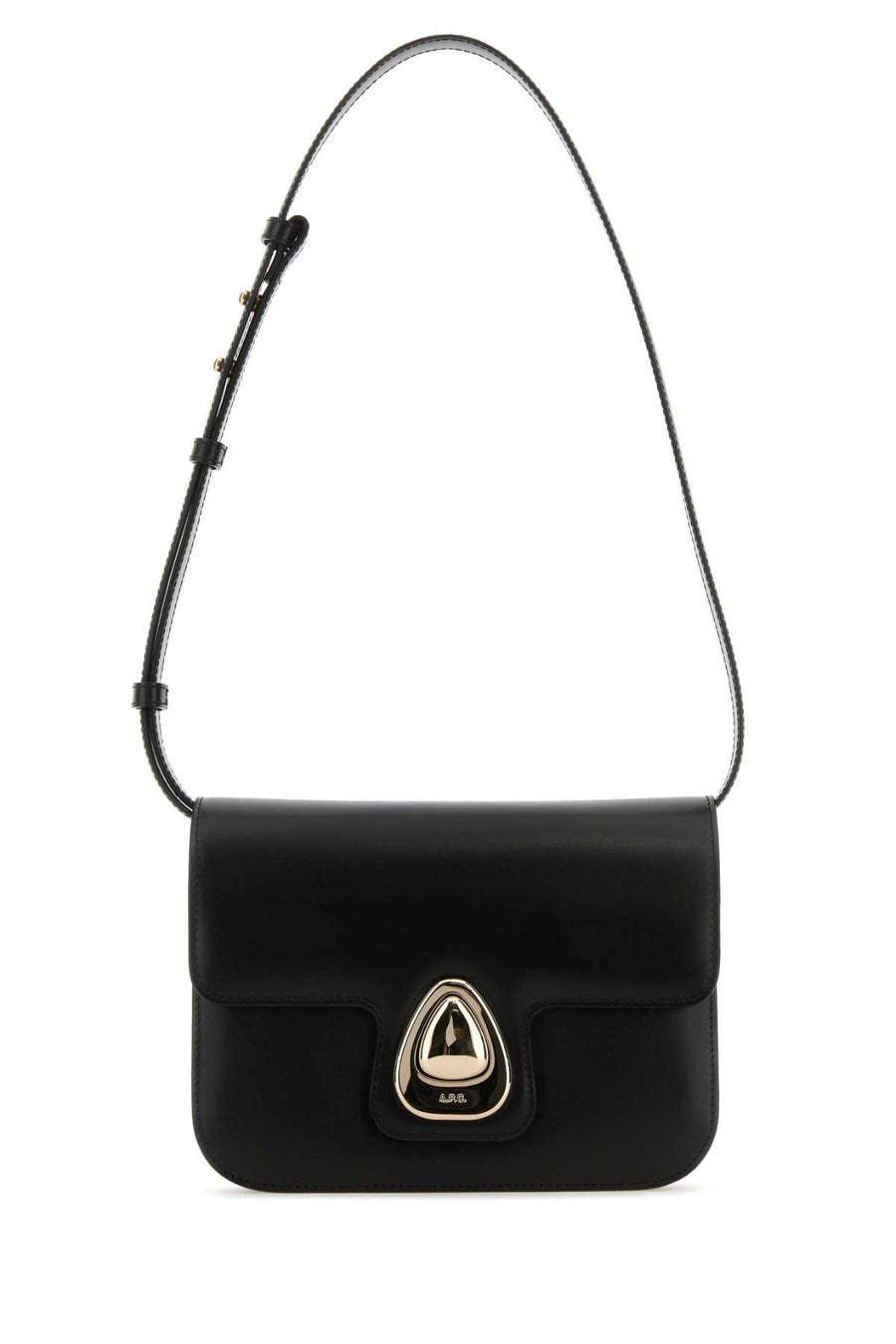 A.P.C. 100% Calf crossbody bag in black
