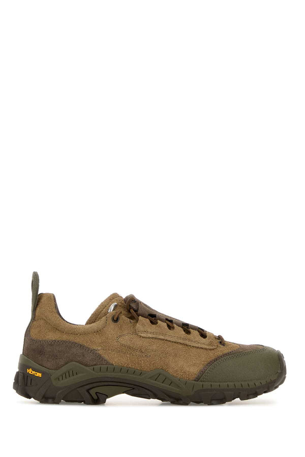 Our Legacy Exterior: 100% Suede; Interior: 100% Leather; Sole: Rubber sneaker in brown
