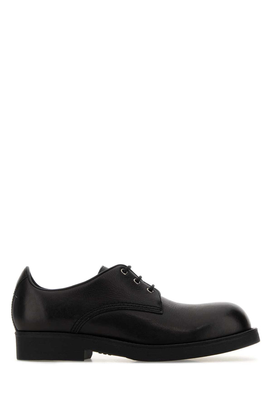 MM6 Maison Margiela 100% Pelle Bovina oxford in black