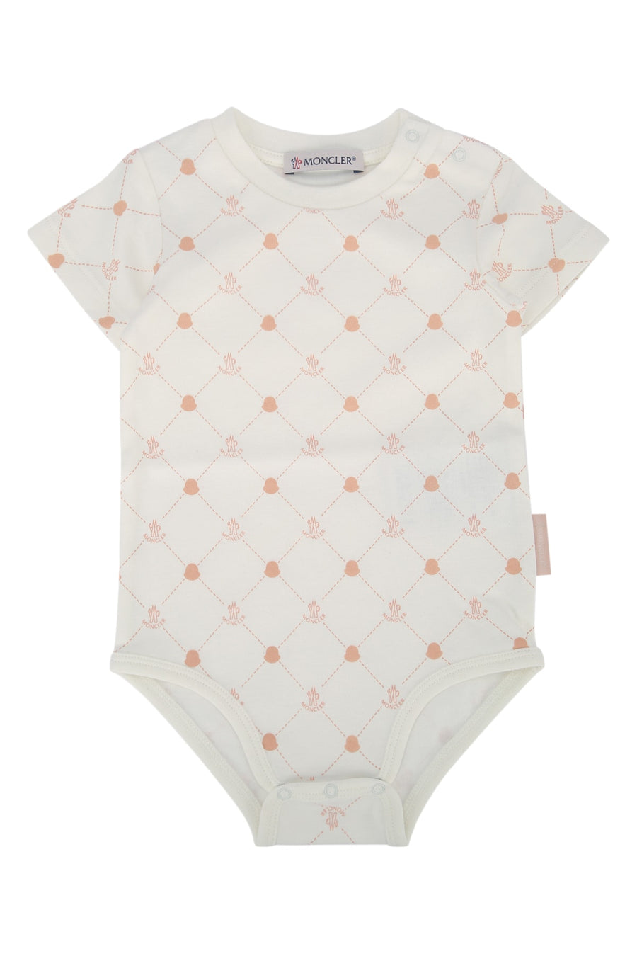 Moncler Jr Ensemble bodysuit in white