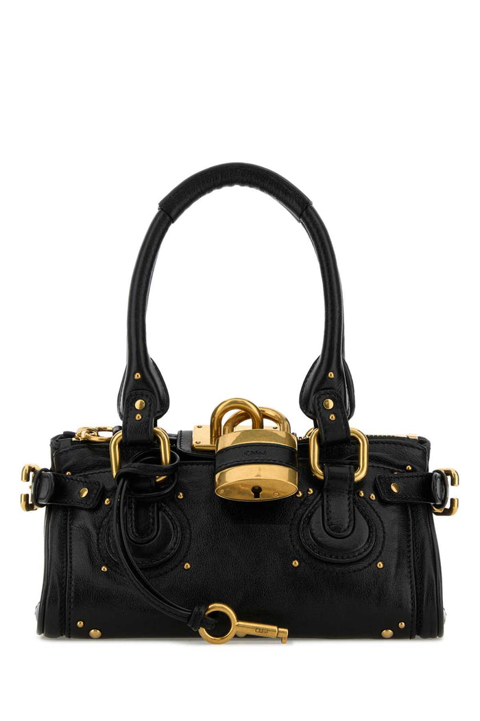 Black Small Paddington Handbag Borse A Mano