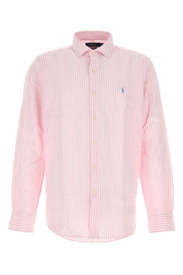 Polo Ralph Lauren 55% Linen 45% Cotton shirt in pink