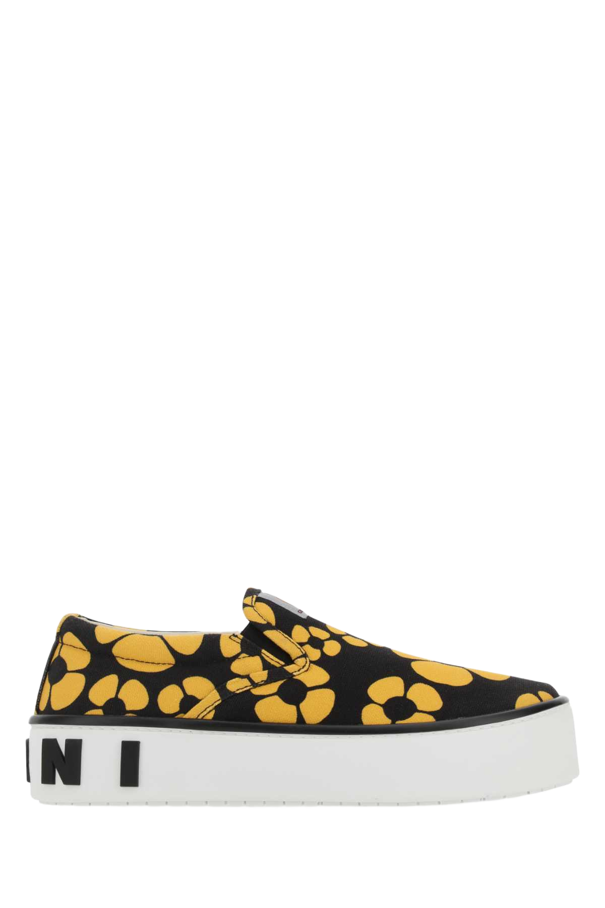 Printed Canvas Slip Ons Zo266 Sneaker