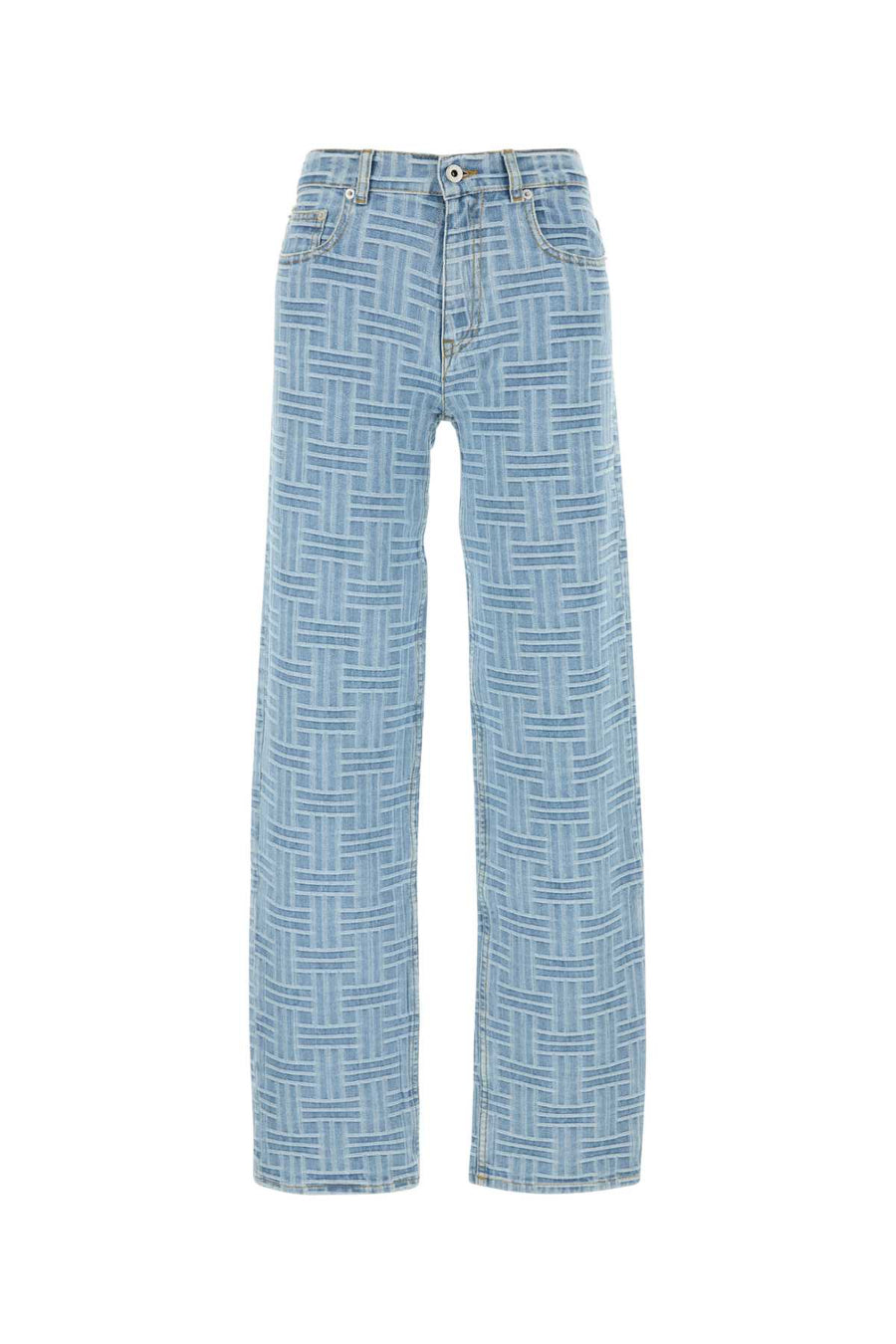 Kenzo Weave 100% Cotton jeans in blue