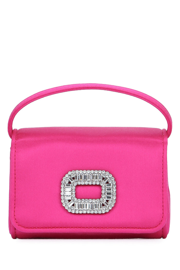 Pilgrim Nano Bag Fuxia Medio (m803)+ Argento (b200) Borse A Mano