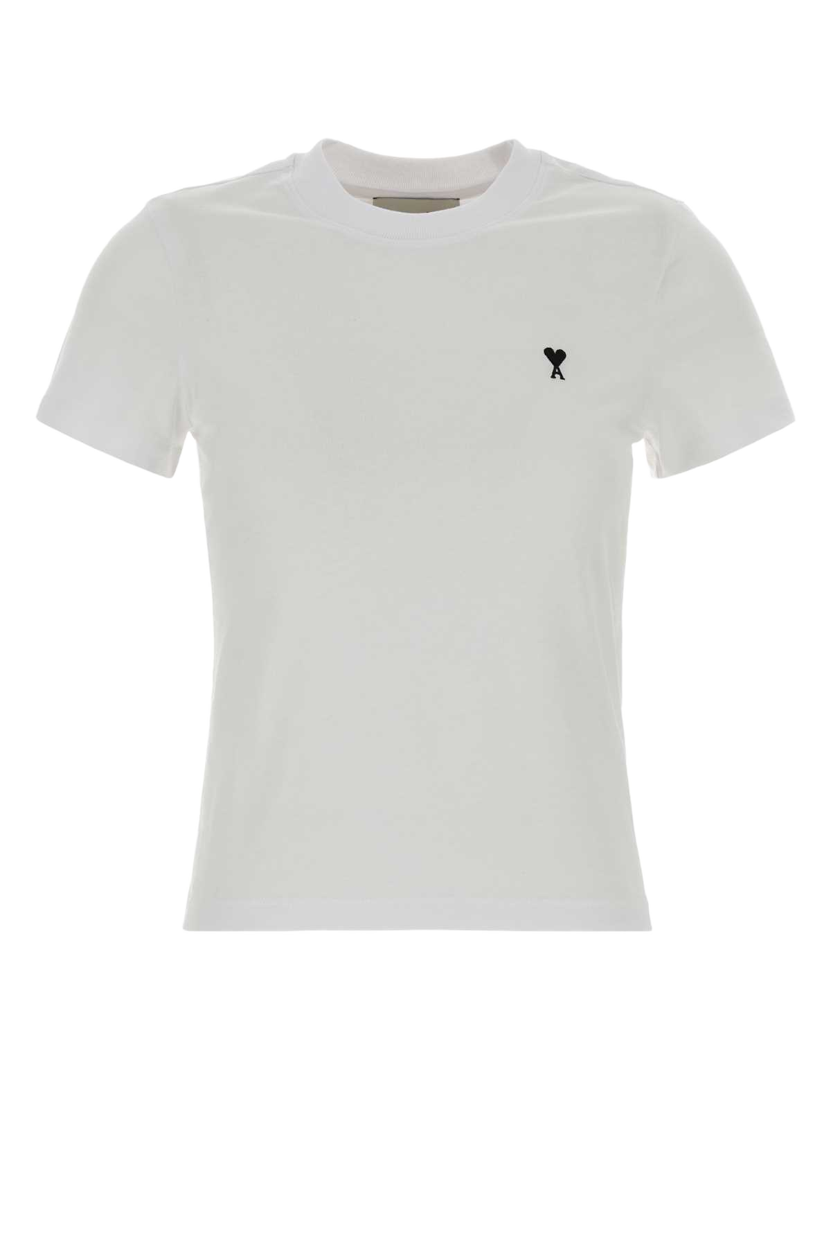 White Cotton T-Shirt Exterior