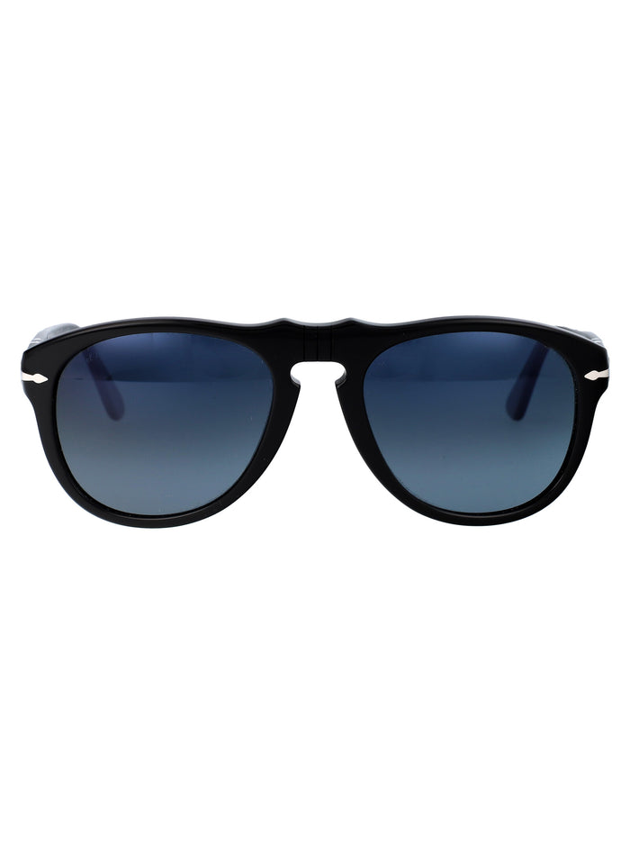 0po0649 95/s3 Black Acetate Sunglasses