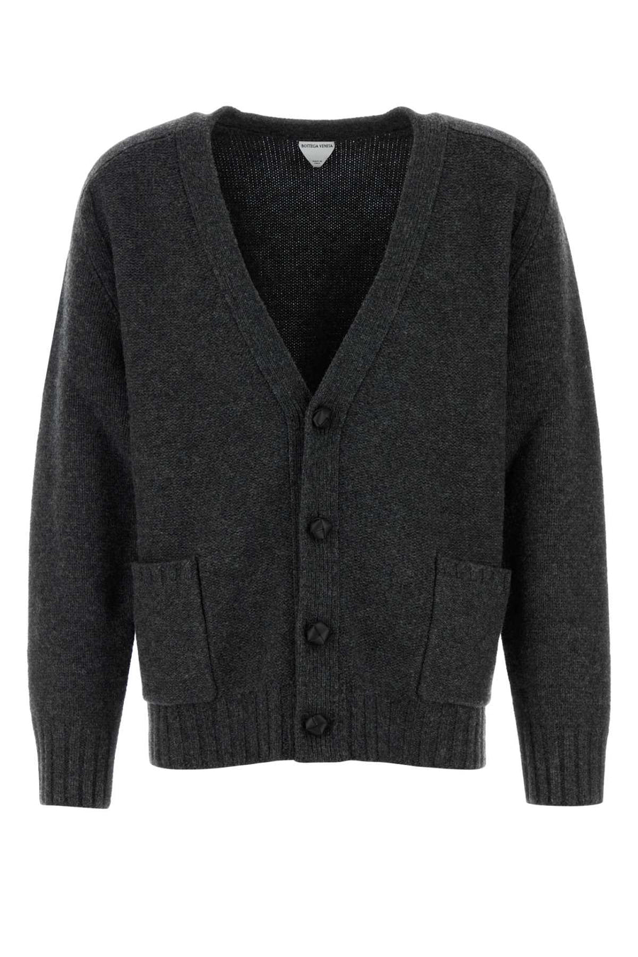 Bottega Veneta Dett 100% Wool cardigan in gray