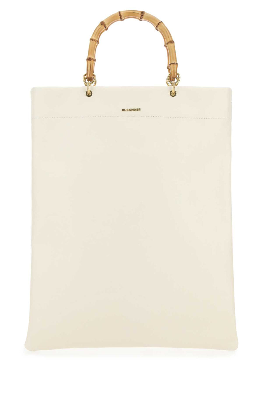 Jil Sander Exterior: 100% Leather tote bag in beige